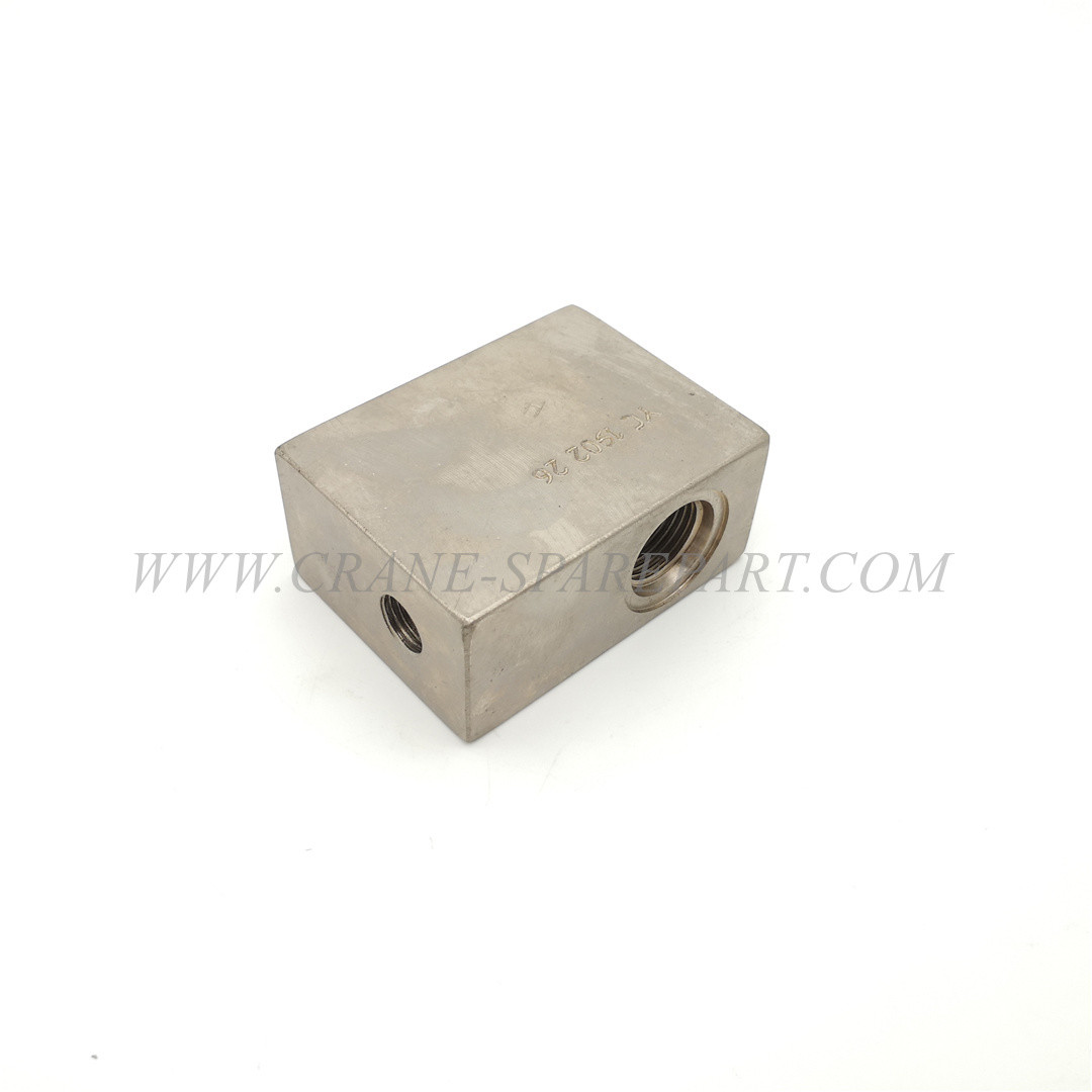 SANY QY50CY2.4.1.8-1A Hydraulic Relief Valve Block 12229663