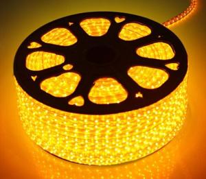 Quality SMD 5050 60LED/M 220V 14.4W/M Yellow LED strip light wholesale