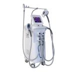 White Vela Shape Machine Skin Lifting Vacuum Roller Slimming Machine With 5