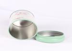 Round Cylinder Gourmet Tea Tin Box