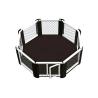 Buy cheap Octagon / Hexagon Mma Rings And Cages , Mma Floor Cage With 1/2 Door from wholesalers