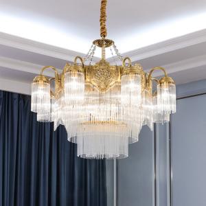 Quality Glass H80cm Hotel Lobby Chandelier wholesale