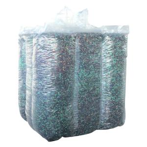 Quality Cube baffled construction PE liner bag for cement shipping transportation wholesale