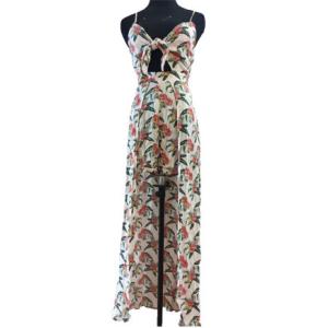 Quality XS Open Leg Deep V Neck Women'S Suspender Dress wholesale
