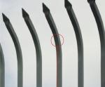 High Strength Villa Park Ornamental Aluminum Fence , Metal Garden Fence