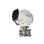 DIN Pn64 Butt Welding Straight Through Type Electric Ball Valve