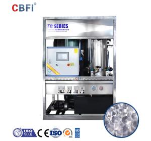 Quality Single - phase Air Cooling Ice Tube Machine Air Cooling 1 Ton / 24 hrs wholesale