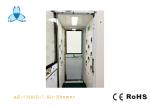 Mirror SS304 Doors Air Shower Room For Single Person