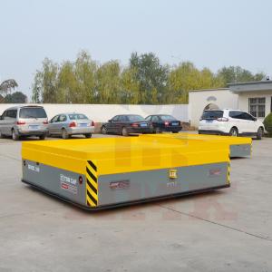 Quality 17 Tons Industrial Material Transfer Cart With Mecanum Wheel Stepless Speed wholesale