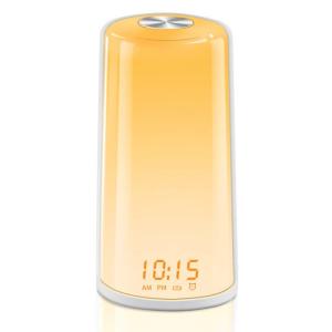 Quality Sounds Adjustable 256RGB Color Silentnight Sunrise Sunset Alarm Clock Touch Control wholesale