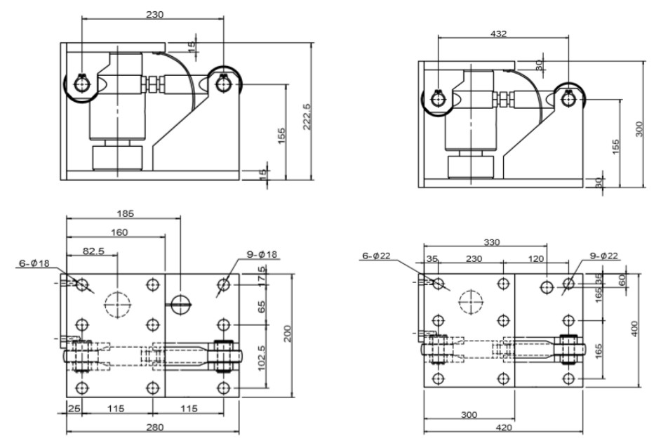 Ip68 Tank Weighing Load Cells Stainless Steel , 15t To 100t Load Cell Module