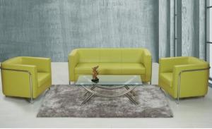 Quality Modern PU leather China reception office sofa wholesale