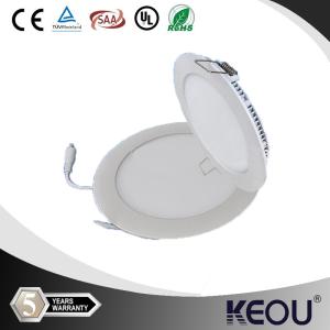Quality 12W Ultra Thin LED Panel Light - Cool White - Round wholesale