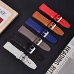 ODM Hand Stitched Cowhide Leather 22mm Watch Strap