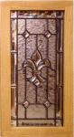 Beveled Patina Caming Cabinet Leaded Glass 2300X2000 MM 0.5in