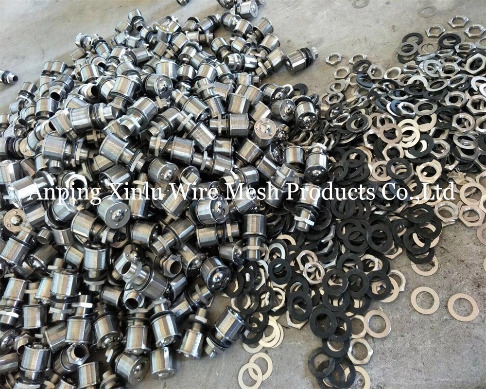 1-1/2" Diameter Wedge Wire Strainer Nozzle for Filter Tank Effective Filtration Solution