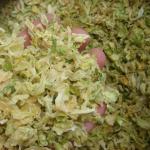 Max 8% Moisture Dried Dehydrated Cabbage Flakes Natural Green