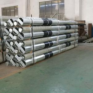 Quality Octagonal Galvanized Steel Pole 10 Ft 16 Ft 60ft 75ft 10 KV-550 KV Transmission Line Electrical wholesale
