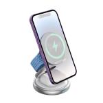 Portable Wireless Charger Foldable 15W High Speed Wireless Charger For Earphones
