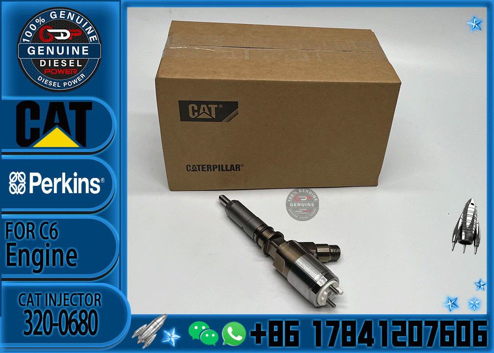 Cat 320d injector 320-0680 2645a747 diesel injector for caterpillar c6.6 engines