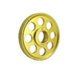 110mm Golden Metal Steel Grinding Wheel Matrix Thickness 30mm