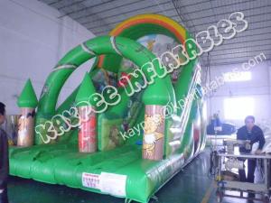 Quality Inflatable Jungle slide,Inflatable forest slide Inflatable standard slide wholesale