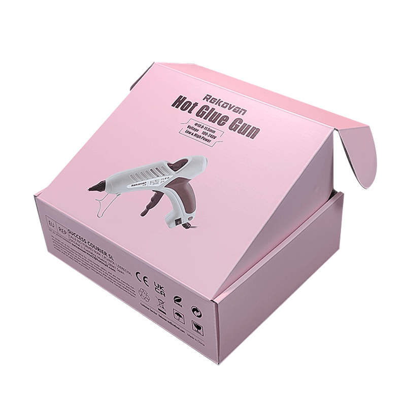 Foldable Custom Kraft Mailer Boxes Corrugated Board Mobile Phone Shipping Boxes