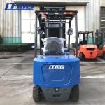 4 Wheel 2500kg Electric Forklift Truck , Battery Powered Forklift Truck