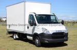 Aluminum FRP Color Steel Truck Body Dry Cargo Box For Euro 5 Emission Standard
