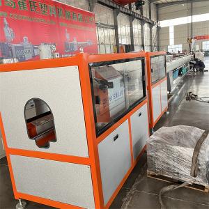 Quality 16-110mm Plastic Electric PVC Pipe Making Machine , CPVC Pipe Manufacturing Machine wholesale