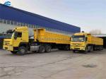 Truckman Brand Load Trail Dump Trailer For Ghana Bauxite Haulage Demand