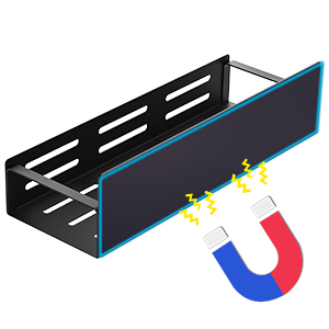 Magnetic Fridge Organizer Keep Your Spices In Place With Durable Carbon Steel
