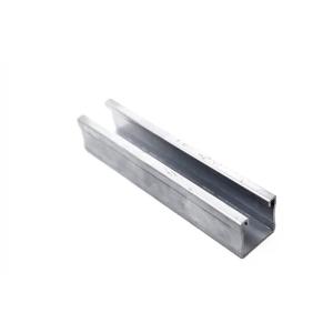 Quality Customizable C Shape Galvanised Slotted Channel ASTM GB And JIS Standards wholesale