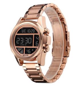 Quality High Quality 1448 Stainless Steel Big Dial Business Mens Digital Watch wholesale