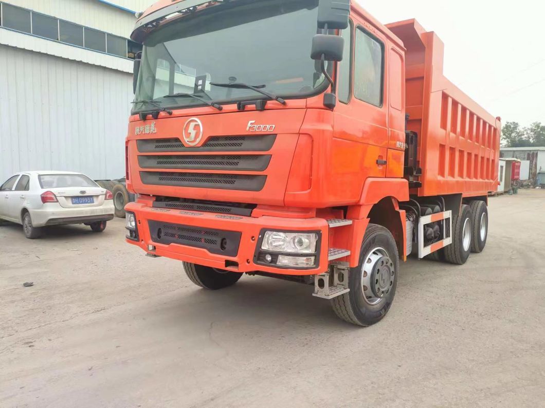 High Load Capacity Red Shacman 6*4 F3000 Dump Truck Heavy Dump Truck