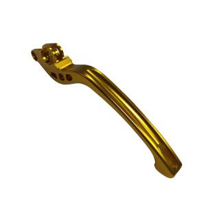 Quality Motorcycle Repair Adjustable Clutch Lever Gold Anodizing Aluminum Stable wholesale