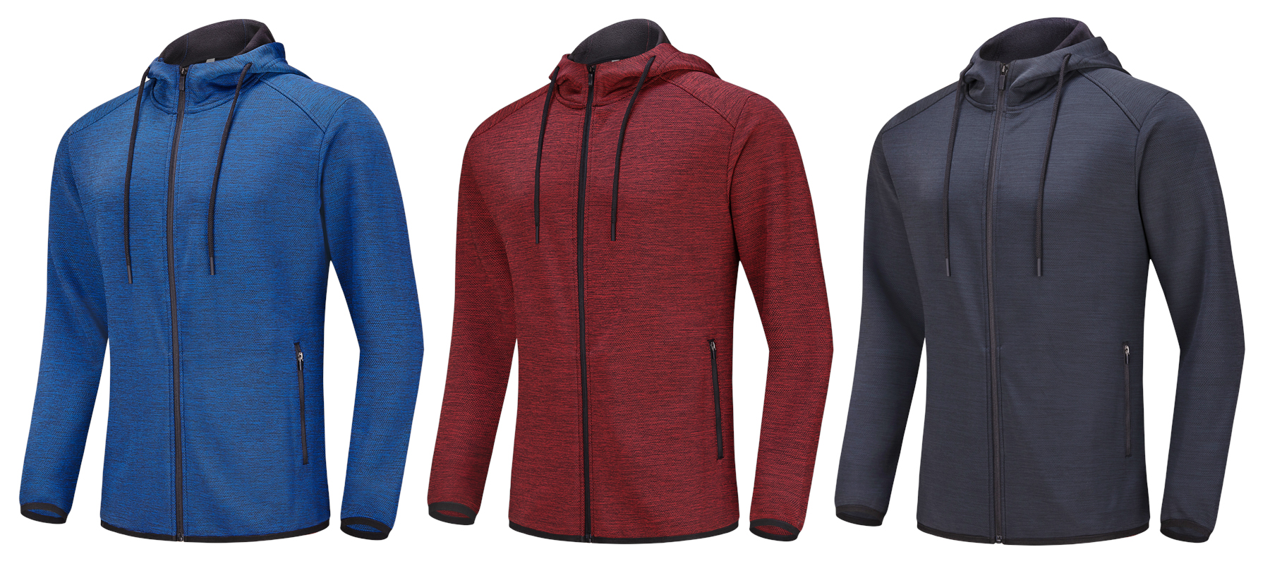 Zipper Hoodie MENS COTTON POLYESTER BRUSHED FLEECE GRADING PRINTED OEM ZIPPER HOODIE knitted men's hoodie sweater