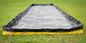 Quality Chemical Resistant PVC Foam Leak Barrier For Hazardous Liquids wholesale