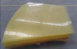 Elastic Industrial Polyurethane Rubber Sheet , Abrasion Resistant PU Wear Plate