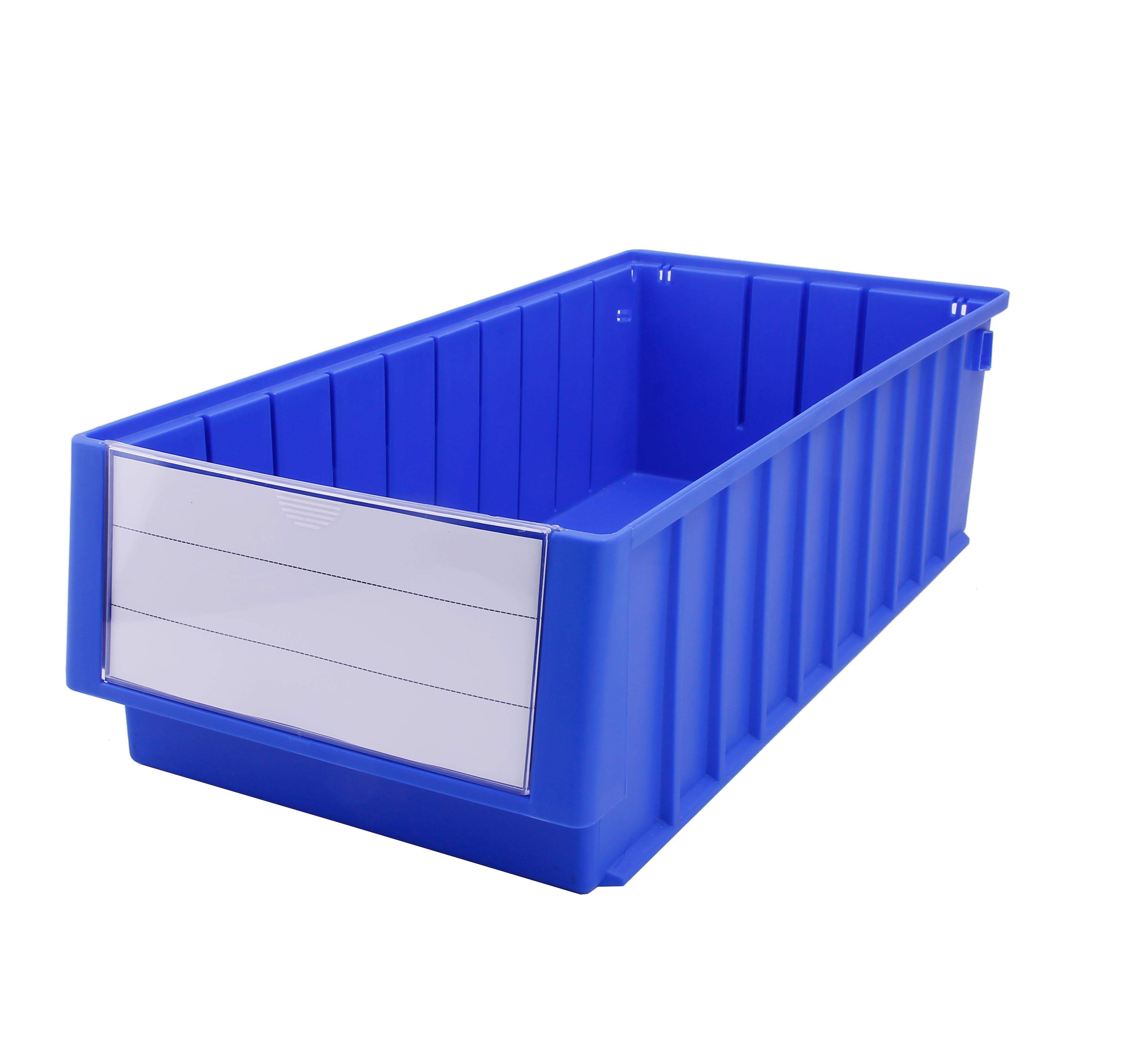 PP Material Industrial Stacking Storage Bin Workbench with Customized Color and Divider