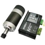 Dc 48v 500w Er11 Brushless Spindle Motor Air Cooled 57mm
