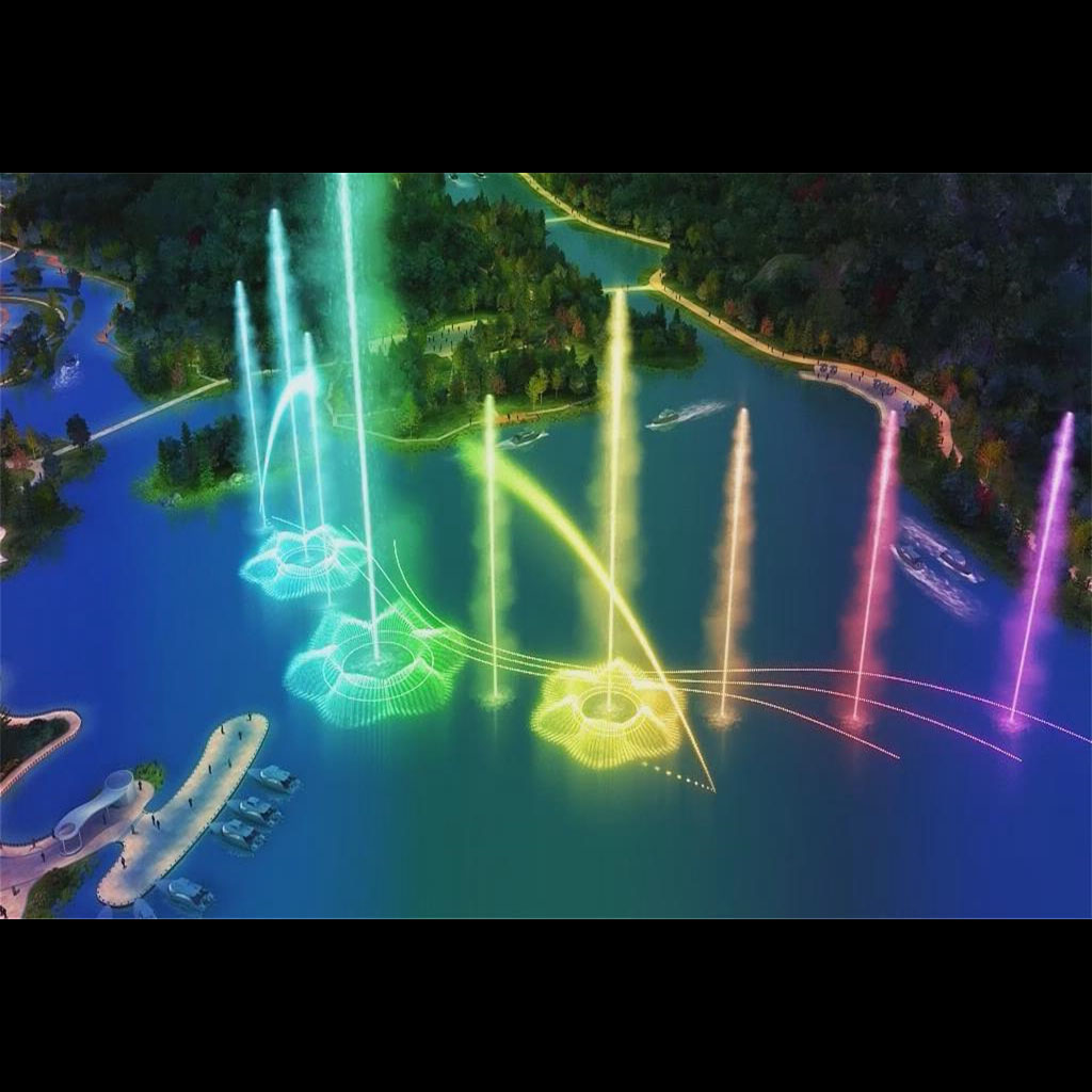 Character Special 100M Spray Fountain Super High Outdoor