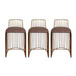 Anti Corrosion 105cm Counter High Chairs