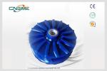 Mining Slurry Pump Spare Parts Polyurethane Impeller Blue / Red