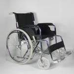 Stable Aluminum Alloy Folding Steel Wheelchair Double Cross Bar