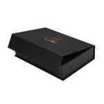 Custom logo Black Magnet Magnetic Luxury Packaging Folding Paper Business Gift
