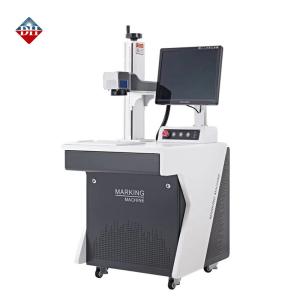Quality 50w 20w 30w Fiber Laser Marking Machine For Metal Cabinet wholesale