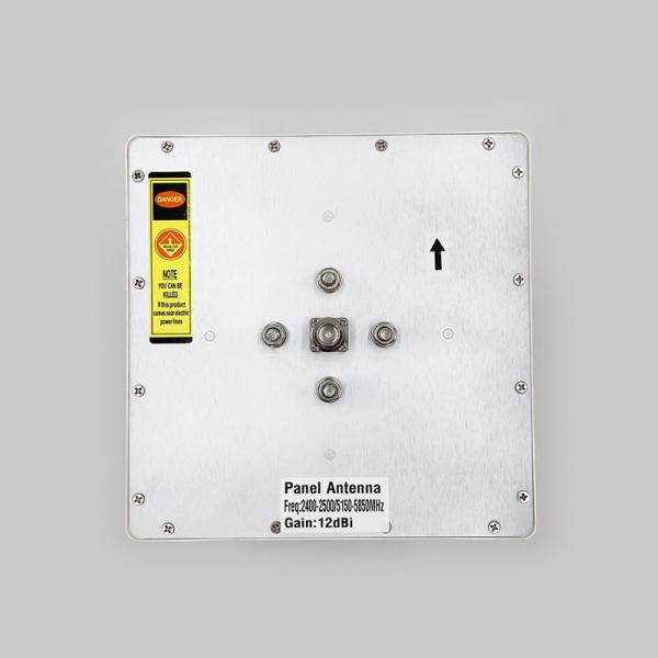 2.4G5.8G 2400-2500/5150-5850M Wifi6 12dBi Directional Wifi Antenna Outdoor