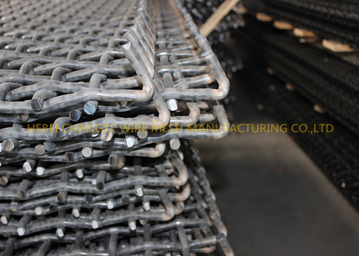 20*20mm Dutch Weave 65Mn Crimped Mesh