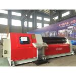 Automatic Stainless Steel Plate Rolling Machine With Motor And Gear For Aluminum